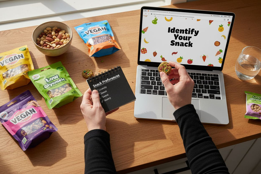 vegan snack selection