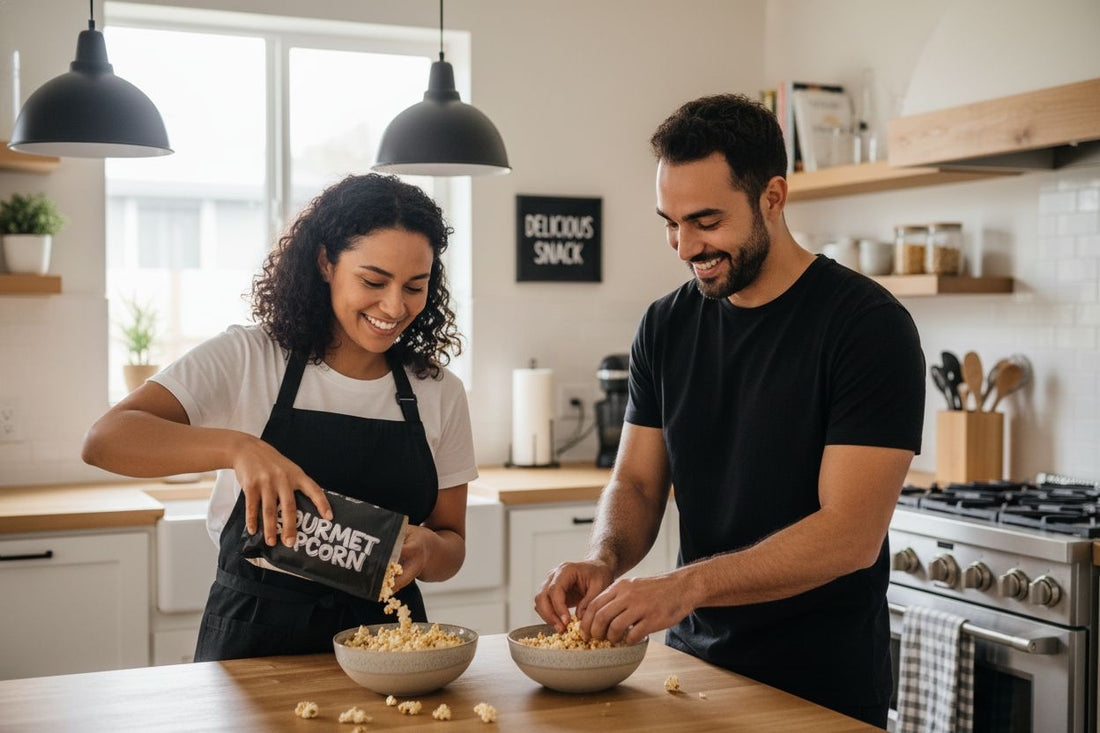 vegan gourmet popcorn kitchen