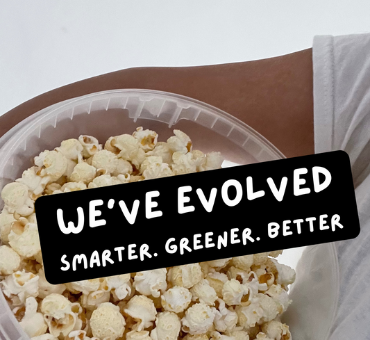 PopCornaa 5L Snack Squadz popcorn bucket filled with salted popcorn