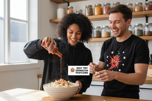 friends kitchen sriracha popcorn